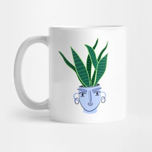 Sansevieria houseplant Mug